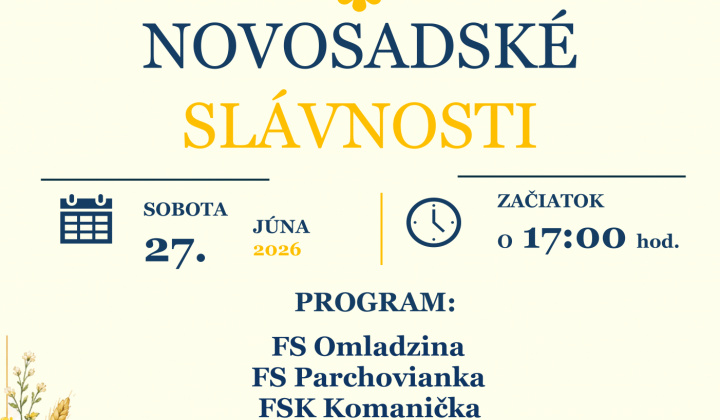 Fotka - NOVOSADSKÉ SLÁVNOSTI